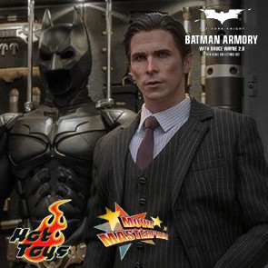 Hot Toys - Batman Armory with Bruce Wayne 2.0 - The Dark Knight